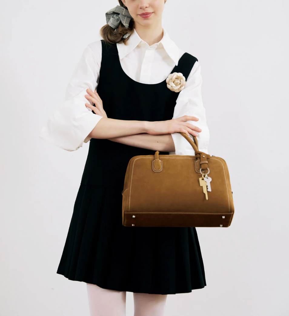 Beersister Boston Leather Bag Large