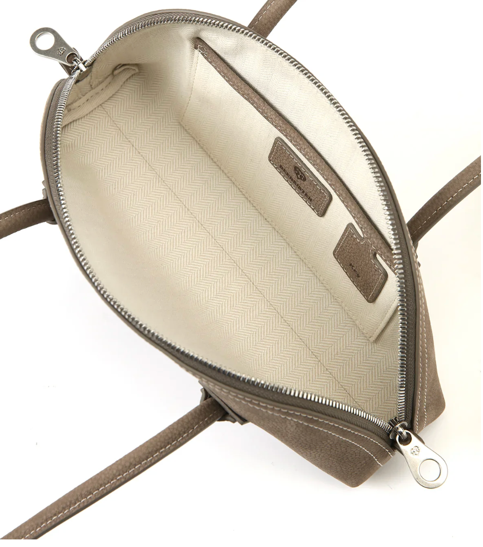 Beersister Suede Leather Mini Shell Bag