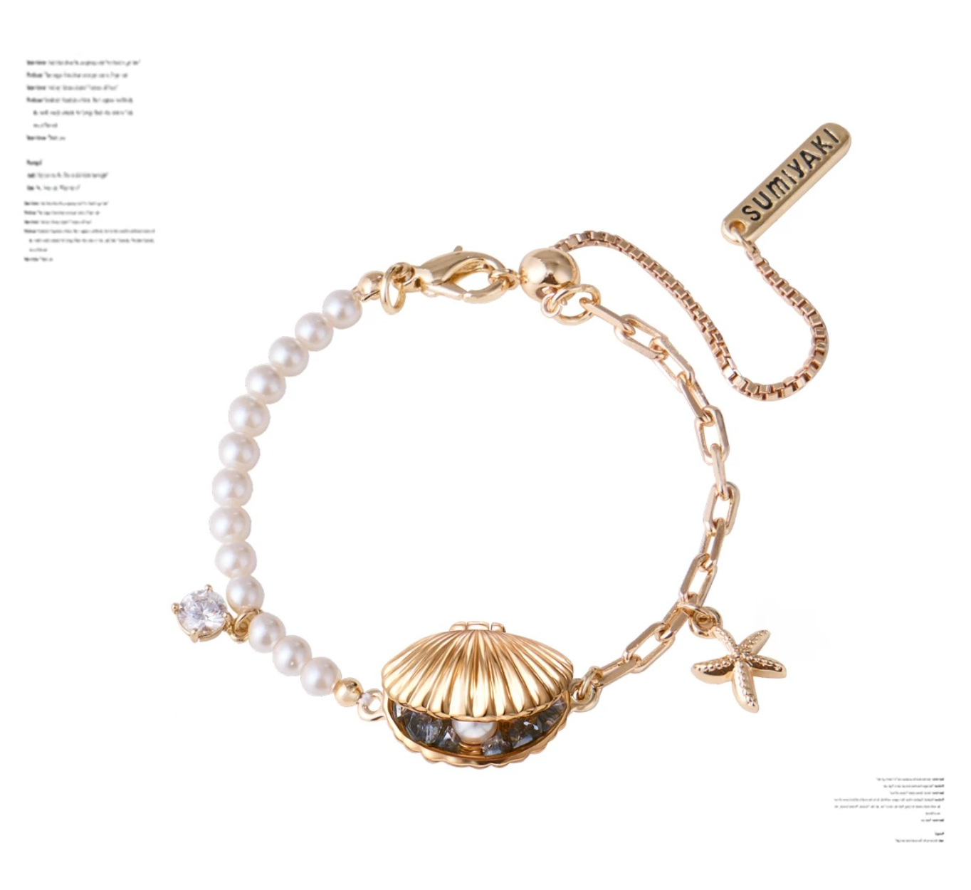 Seashell Memory Bracelet