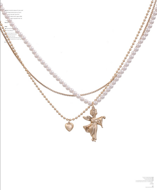 Angel whisper necklace