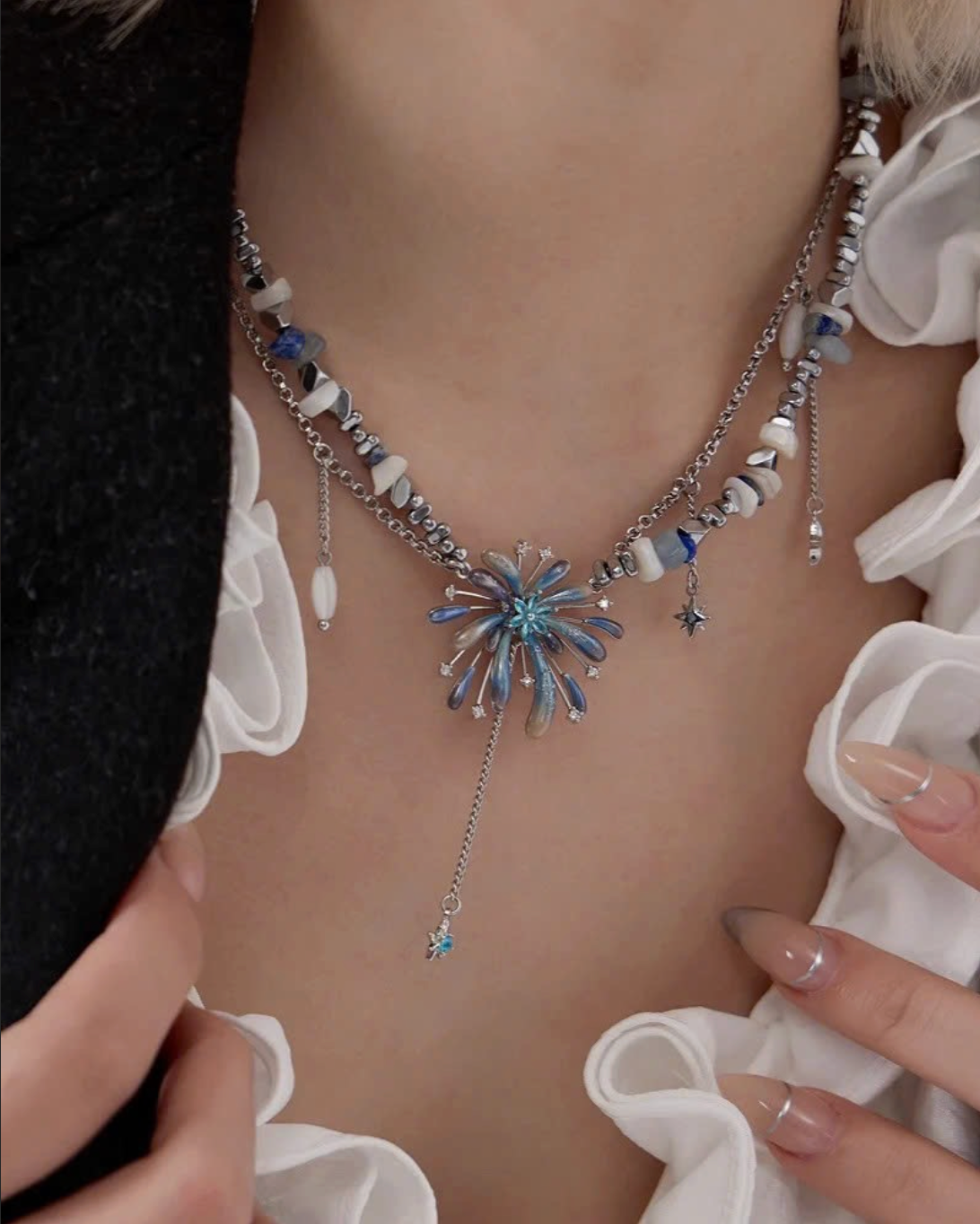 Starlit Burst Necklace
