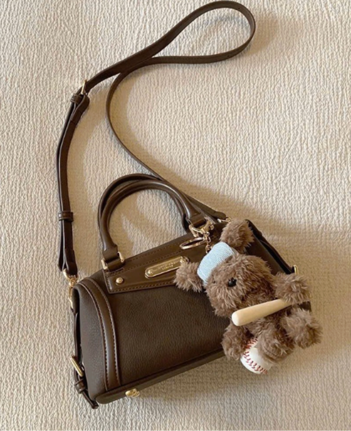 Teddy Charm Bag