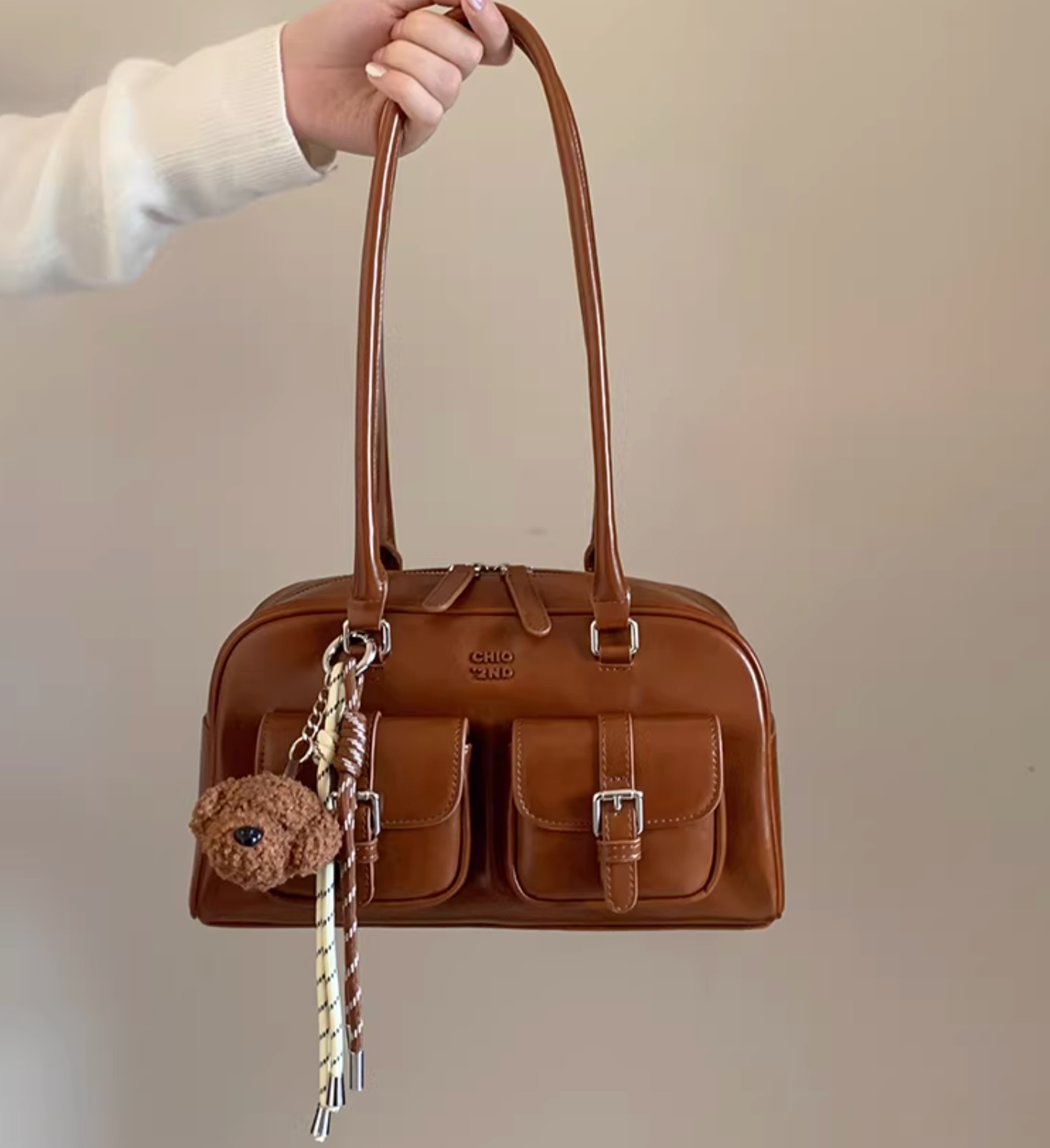 Brownny Boston Bag