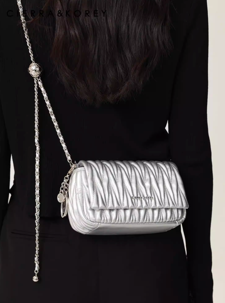 Silver Link Croco Mini